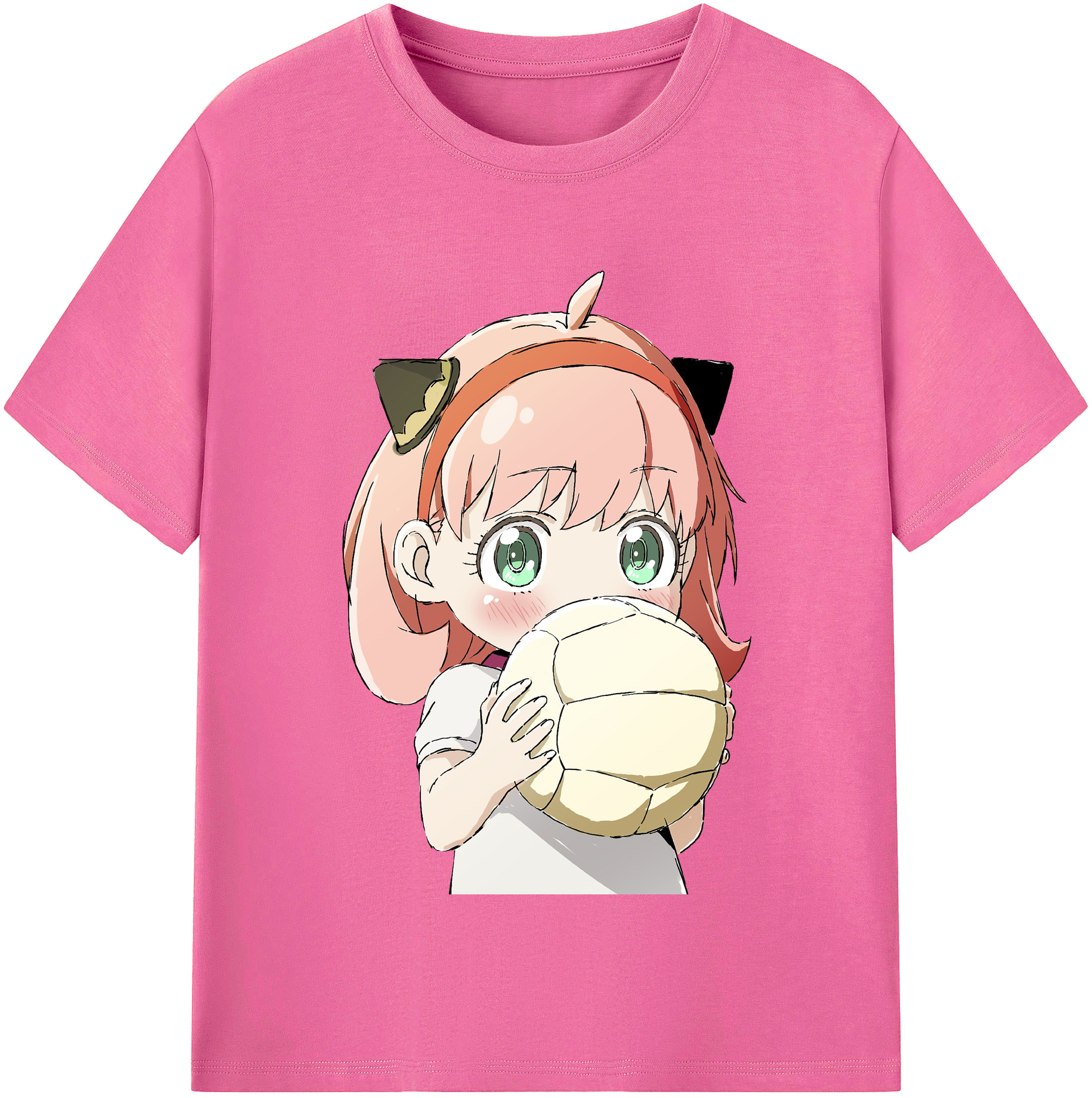 （画像用） SPY×FAMILY间谍家家酒 レディースカジュアルプリントTシャツ（綿100％）